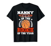Abbinamento a tema per il primo compleanno di Nanny Of Rookie Basketball Maglietta