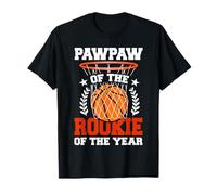 Abbinamento a tema per il primo compleanno di Pawpaw Of Rookie Basketball Maglietta