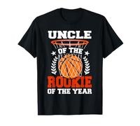 Abbinamento a tema per il primo compleanno di Uncle Of Rookie Basketball Maglietta