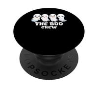 Abbinamento di Halloween con i fantasmi Kawaii di The Boo Crew PopSockets PopGrip Adesivo