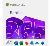 Abbonamento Microsoft 365 Family EP2-32365 Cloud Francese Zona Euro 6 Utenti