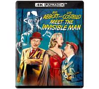 Abbott and Costello Meet The Invisible Man 4KUHD (4K UHD Blu-ray) Bud Abbott