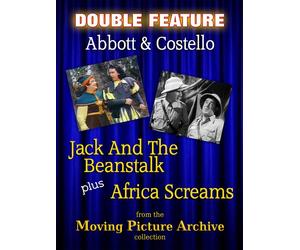Abbott & Costello Double Feature - Jack and The Beanstalk & Africa Screams (DVD)