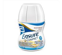 Abbott Ensure - Compact Banana Integratore Alimentare, 4 x 125ml