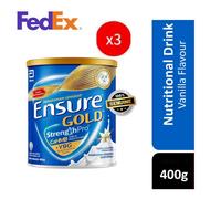 Abbott Ensure Gold Migliora La Forza Vaniglia 400g - 3 Confezioni