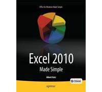 Abbott Katz MSL Made Simple Learning Excel 2010 Made Simple (Tascabile)
