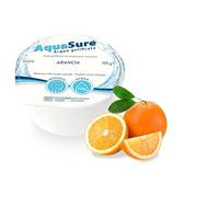 Abbott Nutrition | AquaSure Acqua Gelificata per il trattamento dietetico di soggetti affetti da disfagia e problemi della deglutizione | al gusto Arancia, 24x125 g