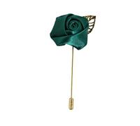 Abbottonatura da uomo - elegante rosa retrò in raso multicolore fatto a mano, l'accessorio che abbellisce il tuo costume - perfetto per il matrimonio, regalo di compleanno o per una serata