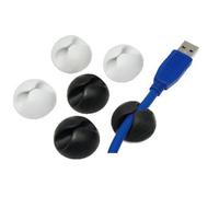 Abbraccacavo LogiLink KAB0009 Nero Bianco 6 pezzi Compatto Leggero