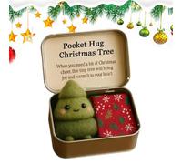 Abbracci degli amici - Regalo emotivo per un sincero, adorabile design di bambola tascabile con display per biglietti da visita, gettone di abbraccio premuroso per donne uomini amanti bambini c