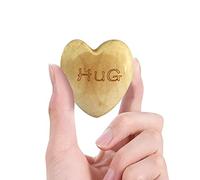 Abbracci tascabili in legno, regalo per amore, pensiero di te per amici, familiari o coppie (2 pezzi)