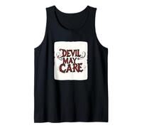 Abbraccia il bordo con questo vestito con emblema Devil May Care Canotta