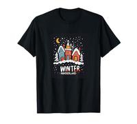 Abbraccia Il Freddo con Winter Wonderland per Ragazzi e Ragazze Maglietta