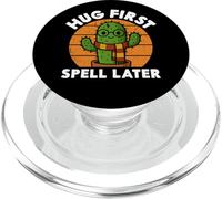 Abbraccia il primo incantesimo dopo vale la magia di Wizard Cactus Pot Plant Magic PopSockets PopGrip per MagSafe