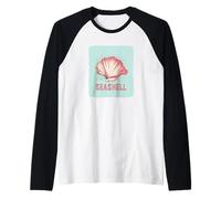 Abbraccia la bellezza del vestito Ocean Seashell Maglia con Maniche Raglan