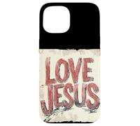 Abbraccia la compassione e l'amore come Gesù Costume Custodia per iPhone 15