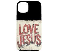 Abbraccia la compassione e l'amore come Gesù Costume Custodia per iPhone 15 Plus