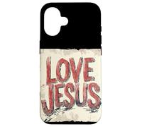 Abbraccia la compassione e l'amore come Gesù Costume Custodia per iPhone 16