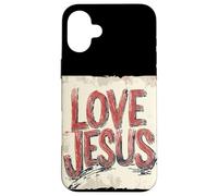 Abbraccia la compassione e l'amore come Gesù Costume Custodia per iPhone 16 Plus