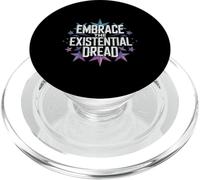 Abbraccia la filosofia del terrore esistenziale Estetica nichilista PopSockets PopGrip per MagSafe