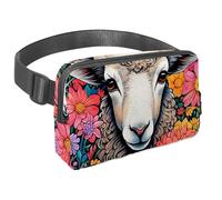 Abbraccia l'avventura con la nostra borsa a tracolla, perfetta per viaggi, corsa e attività all'aperto, cavallo da disegno a colori, Multicolore#06, 1.5x9.0x5.9in/4x23x15cm