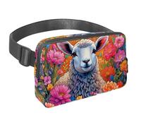 Abbraccia l'avventura con la nostra borsa a tracolla, perfetta per viaggi, corsa e attività all'aperto, cavallo da disegno a colori, Multicolore#07, 1.5x9.0x5.9in/4x23x15cm