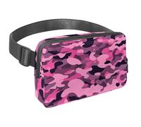 Abbraccia l'avventura con la nostra borsa a tracolla, perfetta per viaggi, corsa e attività all'aperto, motivo mimetico verde, Multicolore#04, 1.5x9.0x5.9in/4x23x15cm