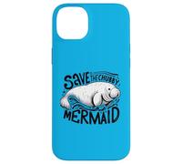Abbraccia le mucche di mare con la nostra "Save the Chubby Mermaid" Custodia per iPhone 14 Plus