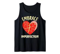 Abbraccia l'imperfezione Ceramica Giapponese Kintsugi Art Canotta