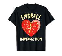 Abbraccia l'imperfezione Ceramica Giapponese Kintsugi Art Maglietta