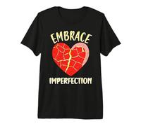 Abbraccia l'imperfezione Ceramica Giapponese Kintsugi Art Maglietta Premium