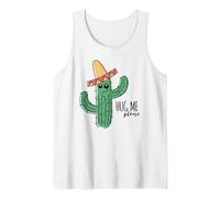 Abbracciami, per Favore, Divertente Cactus Canotta