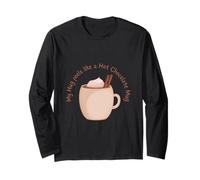 Abbraccio Come Una Tazza di Cioccolata Calda Maglia a Manica