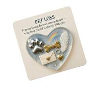 Abbraccio portatile per perdita di animali domestici - Souvenir Canino portatile | Carte di lutto per cani | Per genitori di animali e amanti degli animali, famiglia, veterinario, rifugio, per