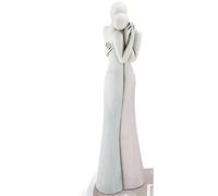 Abbraccio Statuetta In Resina bicolor abbraccio Grande h 29 cm