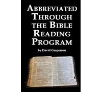 Abbreviated Through the Bible Reading Program