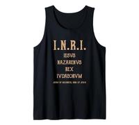 Abbreviazione I.N.R.I. Iesus Nazarenus Rex Iudaeorum INRI Canotta