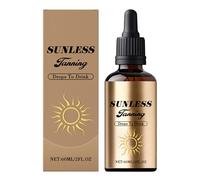 abbronzanti potabili - 60 ml graduale auto-abbronzante per il viso, corpo abbronzante idratante per il viso per la casa, il viaggio tutti i tipi di pelle