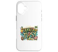 Abbronzato e brillo estate surf & Vacanze Spiaggia Custodia per iPhone 16 Plus