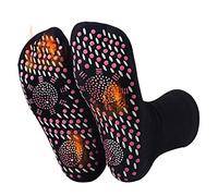 Abbto 10 Pcs Calzini auto-riscaldanti, anti fatica per la salute - Calzino terapeutico di riflessologia Massaggi del piede del riscaldamento dello stesso per il sollievo
