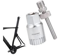 Abbto 2 Pcs Strumento di rimozione della manovella per bicicletta | Set di strumenti per rimuovere il supporto inferiore del braccio dell'estrattore dal supporto inferiore,Strumento di rimozione
