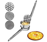Abbto 2 Pcs Trituratore di patate - Utensile da cucina per frantoio smontabile Pressa per alimenti con impugnatura ergonomica e comoda | Gadget da cucina trituratore di verdure per patate, carne