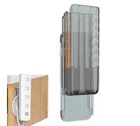 Abbto 5 Pcs Montaggio Adesivo Protezione contro le sovratensioni | Fissatore Protezione contro le sovratensioni senza perforazioni,Supporti per la casa per garantire la presa di corrente, il