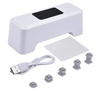 Abbto 5 Pcs Sensori di Scarico per WC per WC | WC con sensore di movimento automatico ricaricabile per la casa | Kit di sostituzione della valvola di scarico a batteria per gli uomini