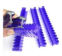 Abbto 5 pz Ciglia per estrattori di colla per auto - Kit di strumenti per ciglia di colla viola 6 pezzi per riparazione ammaccature auto | Strumenti