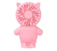 Abbto Mini Ventilatore a Mano | Ventilatori Personali portatili - Bellissimi Ventilatori a Mano a Batterie, Ventilatore a Mano Regolabile a 3 Velocità per Ragazzi, Ragazze, Donne e Uomini