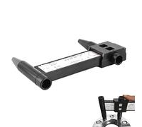 Abbto Misuratore PCD,Misuratore del cerchio della ruota a 8 linguette - Strumento di misurazione del modello di bulloni del cerchio, Righello PCD, calibro Slider Pattern Bulloni