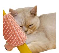 Abbto Raschietto angolare per la cura degli animali - Raschietto angolare da parete, massaggiatore da parete, spazzola per la cura, pettine auto-massaggio per pelo lungo, corto, gattini, gatti, cani