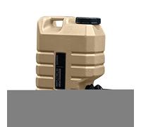 Abbto Serbatoio dell'acqua da campeggio, contenitore d'acqua in PE da 4 galloni e 15 litri con rubinetto, secchio di stoccaggio dell'acqua PE per campeggio, escursionismo, pic-nic, barbecue
