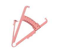 Abbto Tester di grasso corporeo - Caliper resistente per il monitoraggio del grasso corporeo | Silm Guide per uomini e donne, monitor del grasso corporeo per una dieta più efficace